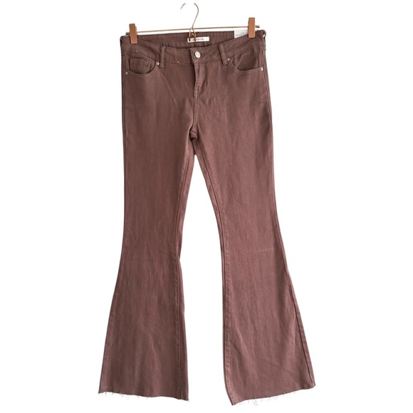 Pacsun Brown Stretch Low Rise Flare Size 25 - Picture 2 of 10